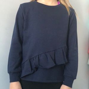 Blue long sleeve shirt